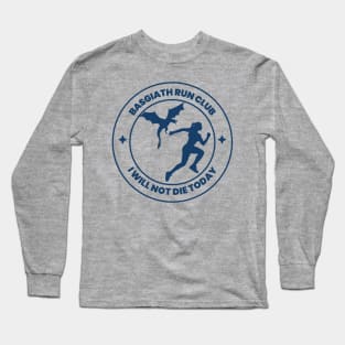Basgiath Run Club (light shirt version) Long Sleeve T-Shirt